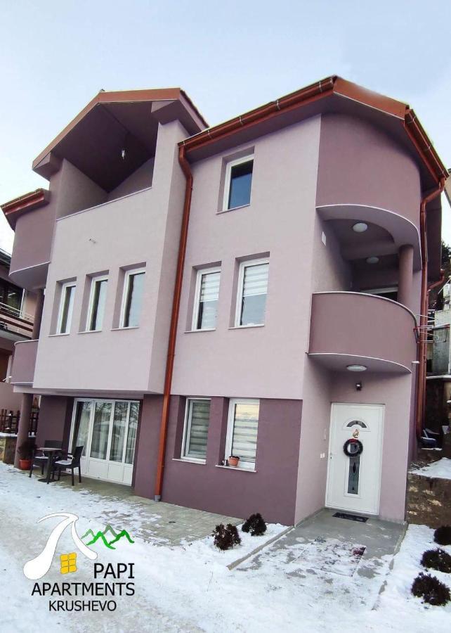 Papi Apartments Kruševo エクステリア 写真